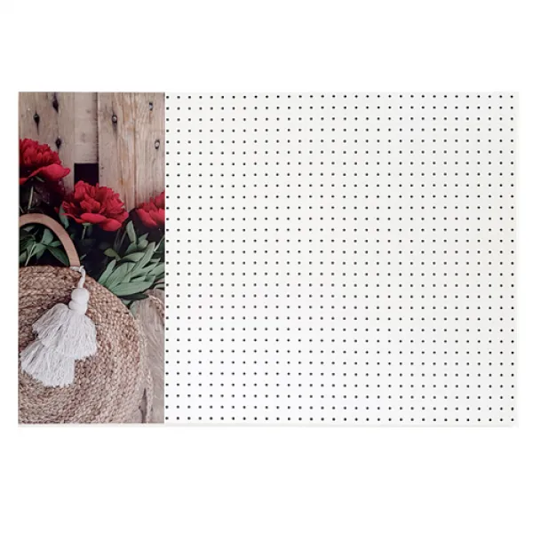 앤비커머스 디자인타공판 굿레드 좌 WHITE, 1개