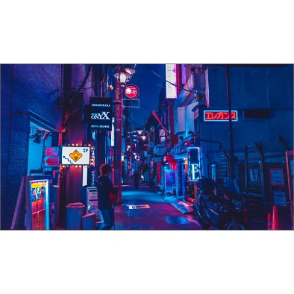 UVDS 아트보드 강렬한 밤거리, 1개