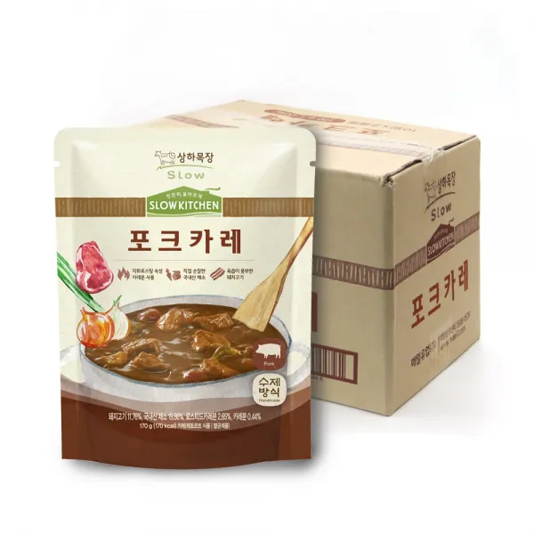 매일유업 상하목장 슬로우키친 포크카레 170g 20개입