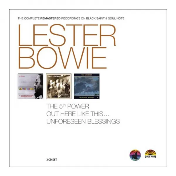 LESTER BOWIE - THE COMPLETE REMASTERED RECORDINGS ON BLACK SAINT & SOUL NOTE 유럽연합수입반, 3CD