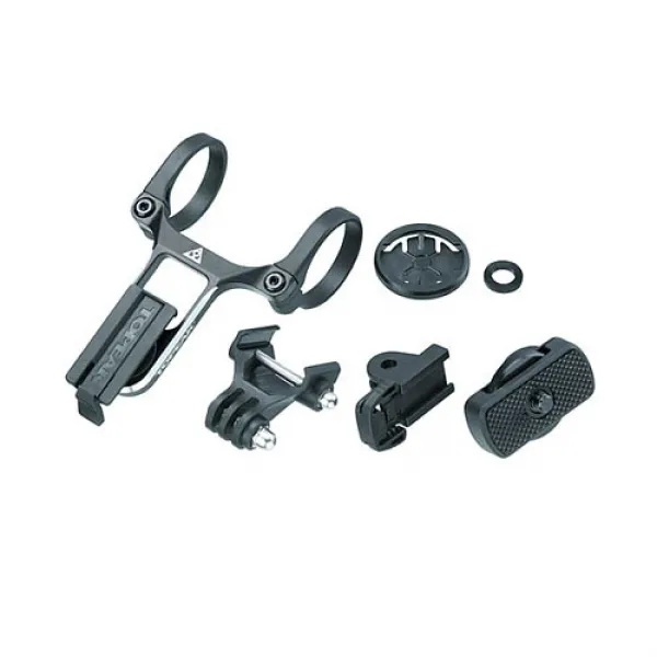 TOPEAK 라이드케이스 센터 마운트 + w/SC G-Ear adapter, 혼합 색상, 1세트