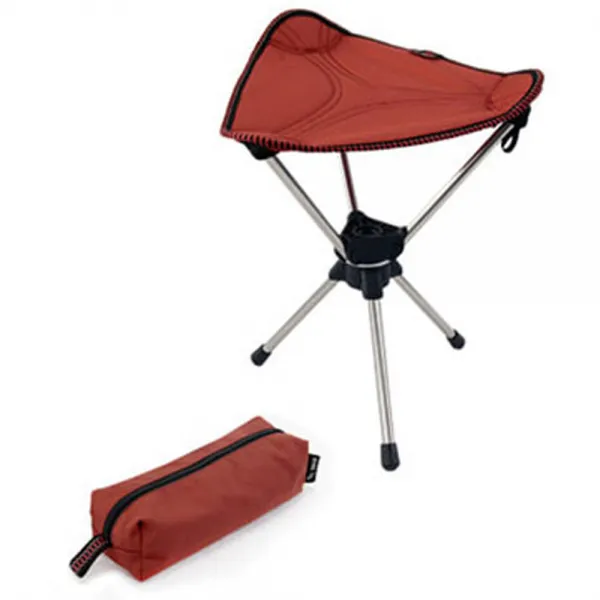 탤론 피벗체어 미니 + 파우치, 버건디, 1세트