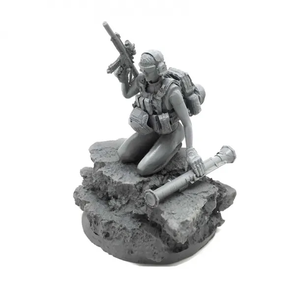 YUFANMODEL YF144 1/35 밀리터리피규어 US SEAL Assault Girl War Hunter Lara, 1개