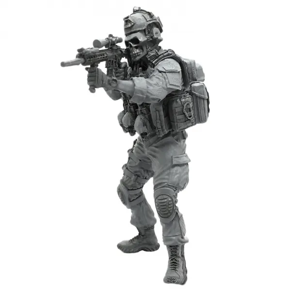 YUFANMODEL 1/35 밀리터리 피규어 US Army Special Force Skeleton Soldier Vol 2, 1개