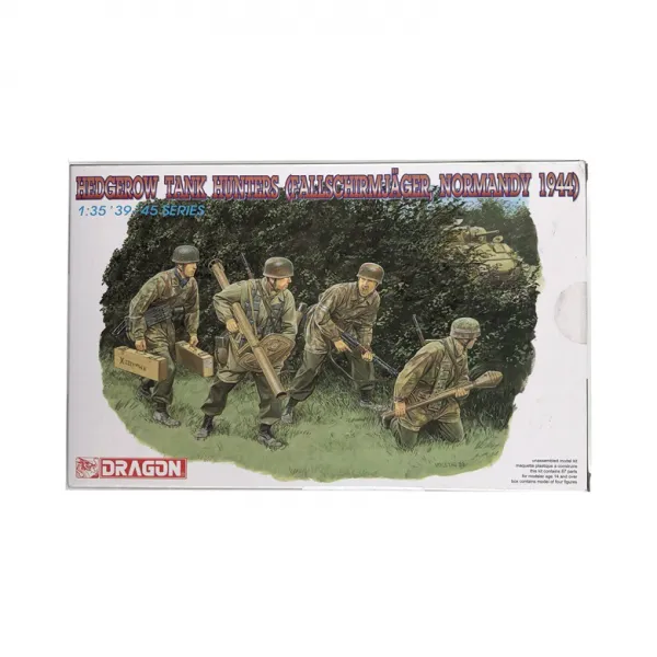 DragonModels DML0963 1/35 German paratrooper tank killer 프라모델 보병, 1개