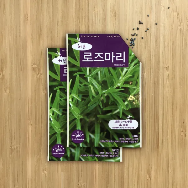 BFA 프리미엄 허브씨앗 로즈마리, 2개입