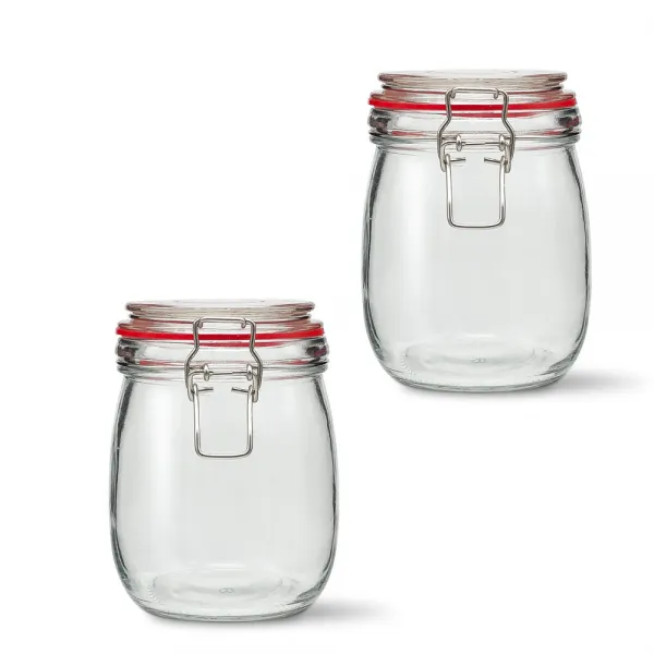 미르 클립 메탈글라스 자, 700ml, 2개입