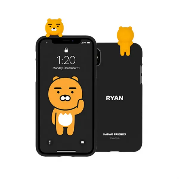 카카오프렌즈 아트 젤리 휴대폰 케이스