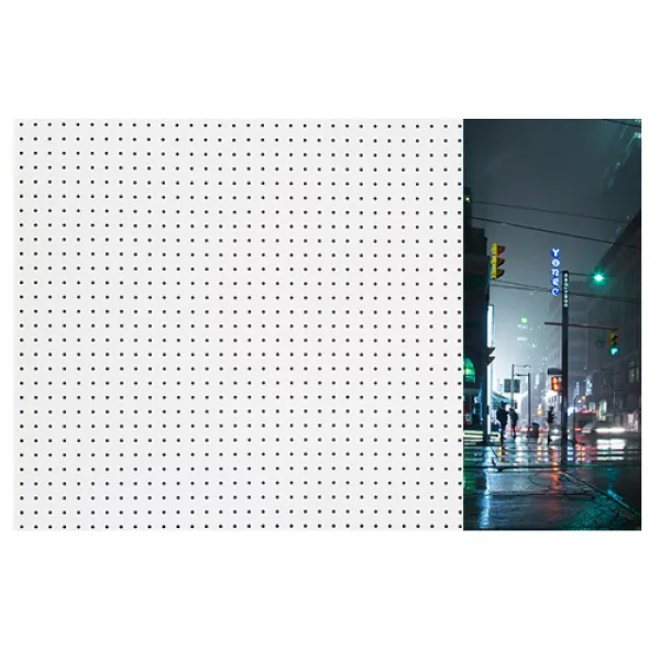 앤비커머스 인테리어타공판 푸른신호등 우 WHITE, 1개
