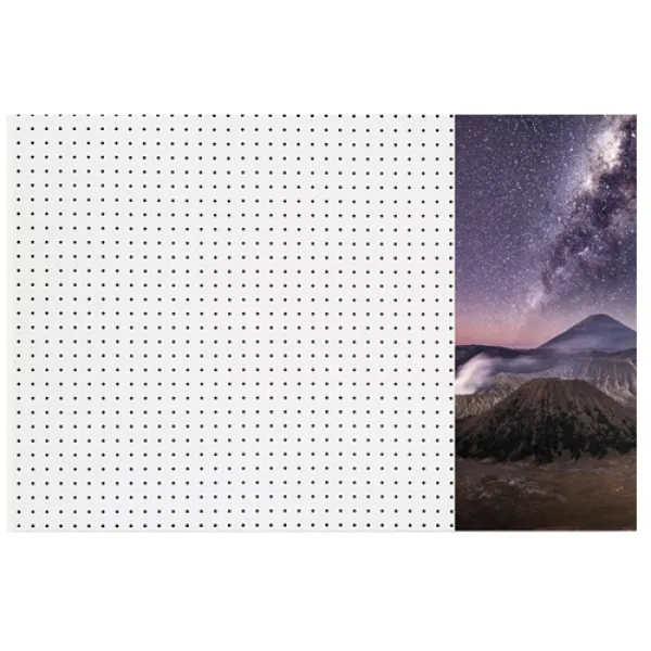 앤비커머스 인테리어 타공판 분화구 우 WHITE, 1개