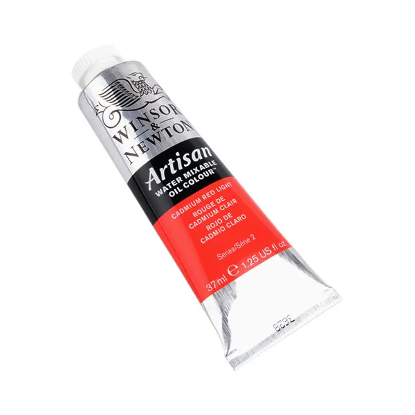 윈저앤뉴튼 아티잔 수성유화물감 S2 100 CadmiumRedLight, 37ml, 1색