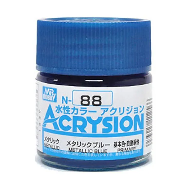 GSI 프라모델 도료 N-088 6p, METALLIC BLUE  메탈릭