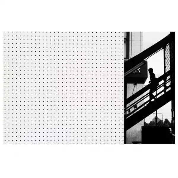 앤비커머스 인테리어 타공판 내려오다 우 WHITE, 1개