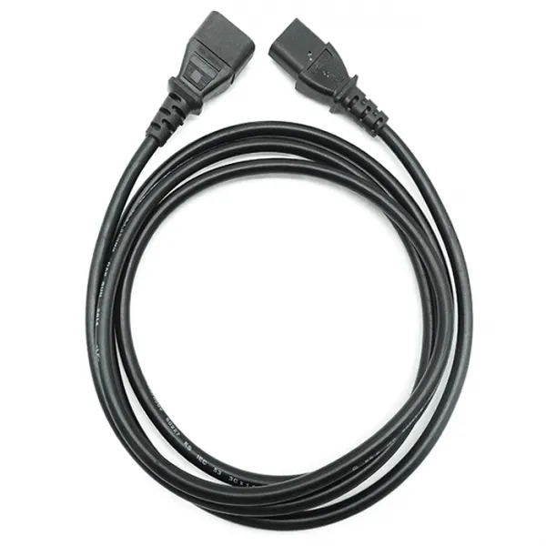 애니포트 국산 컴퓨터 연장 파워코드 캡코드 2개입 2m