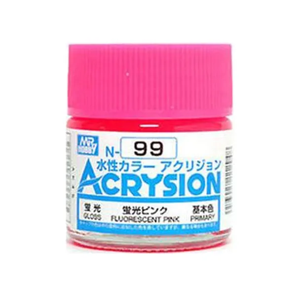 Gsi 프라모델 도료 N 099 6p Fluorescent Pink 광택