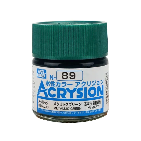 프라모델 도료 GSI N-089 6p, METALLIC GREEN 메탈