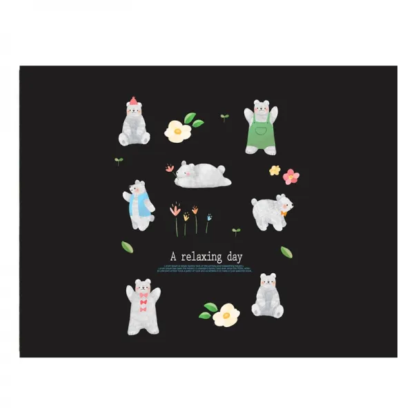 키친아트갤러리 주방아트보드 나른한백곰 1개