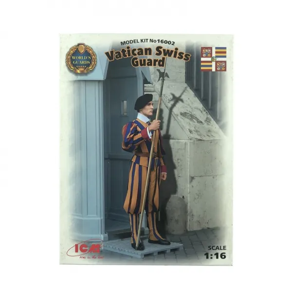 ICM 1:16 Vatican Swiss Guard ICM0042 프라모델 보병, 1개