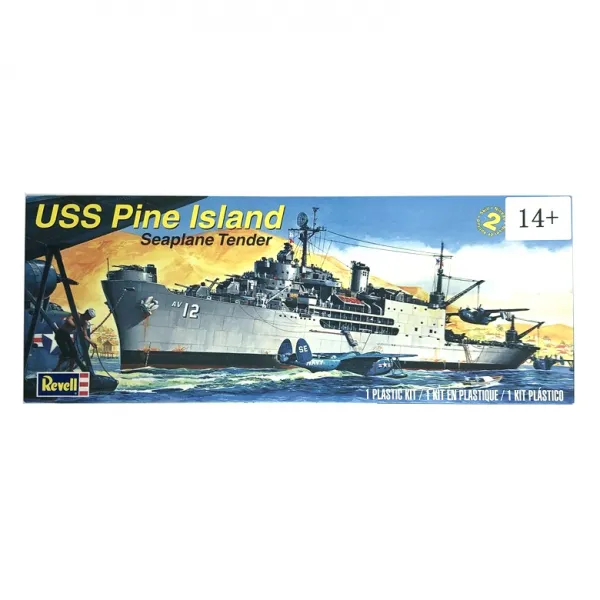 Revell 1:426 Uss Pine Island Seaplane Tender Rvu0004 프라모델 전함 1개