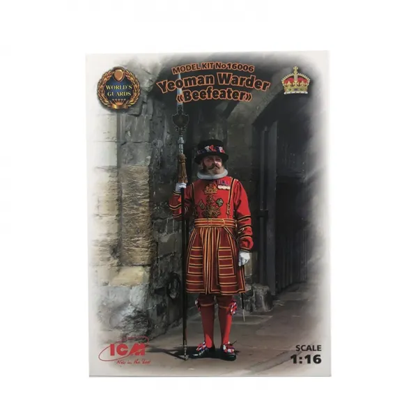 ICM 1:16 Yeoman Warder Beefeater ICM0045 프라모델 보병, 1개