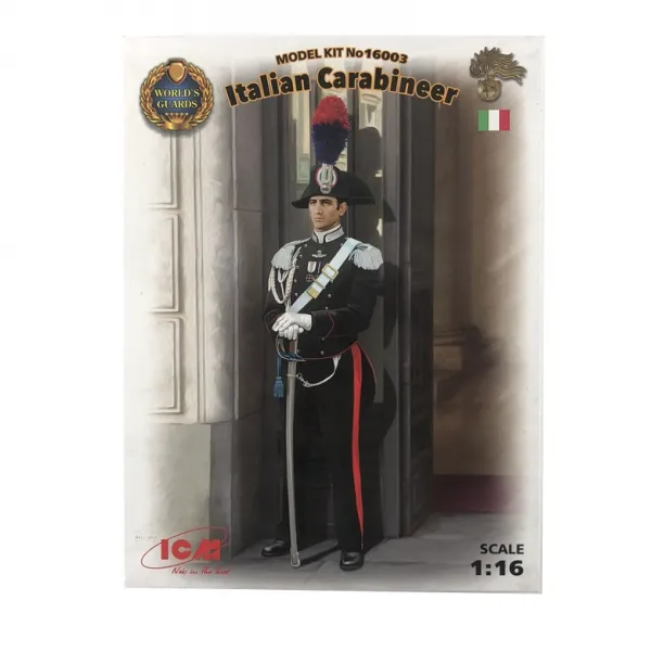 ICM 1:16 Italian Carabineer ICM0043 프라모델 보병, 1개