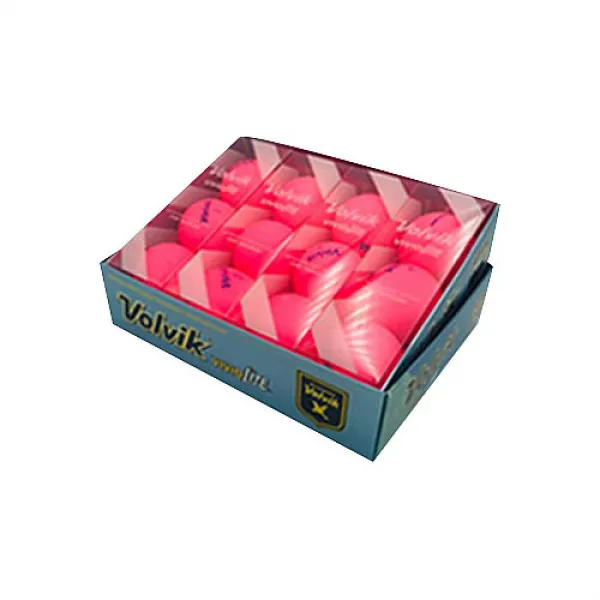 볼빅 비비드 Lite 3피스 무광 골프공 12p 핑크 1세트