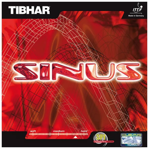 티바 Sinus Max 시누스 탁구러버 Red