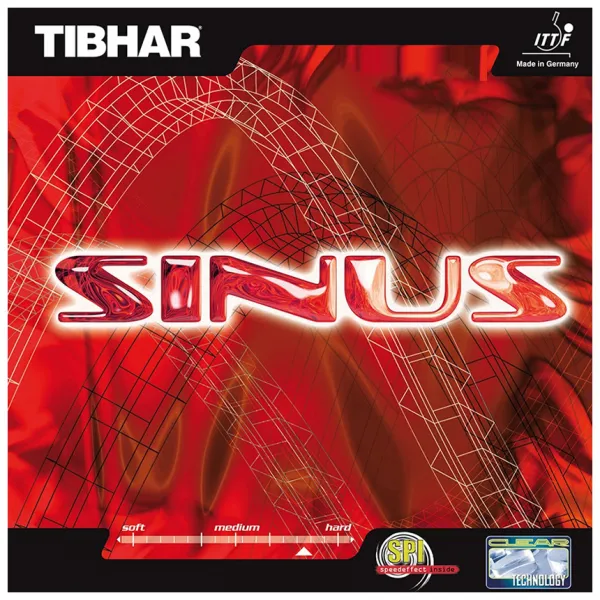 티바 Sinus Max 시누스 탁구러버 Black