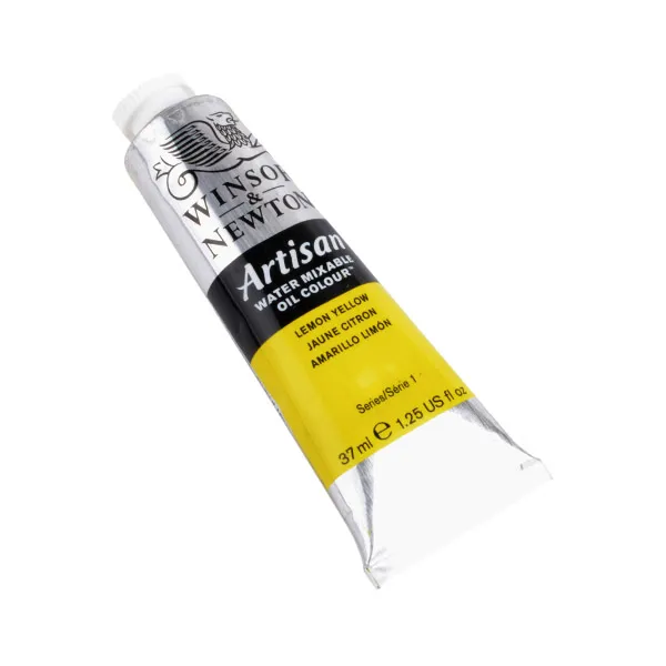 윈저앤뉴튼 아티잔 수성유화물감 S1 346 Lemonyellow 37ml 1색