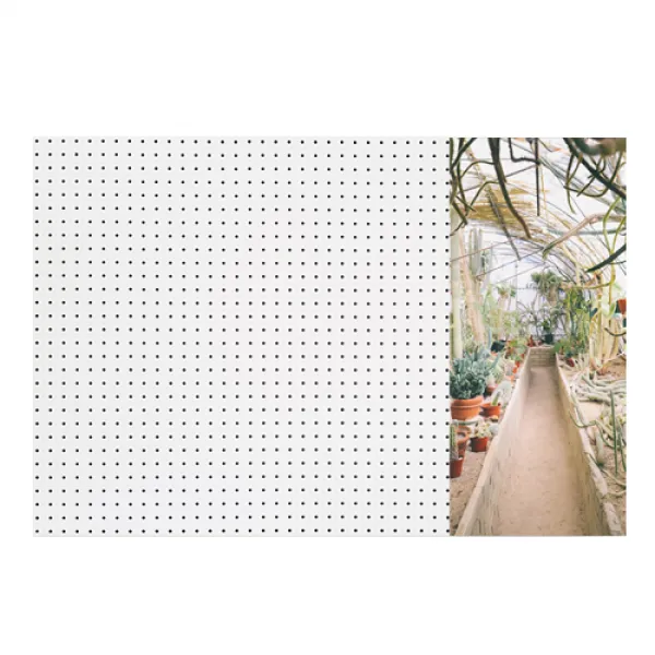 앤비커머스 인테리어 타공판 따스한수목원 우 White 1개