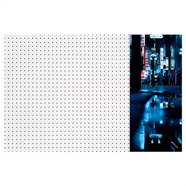 앤비커머스 인테리어 타공판 비온뒤길거리 우 White 1개