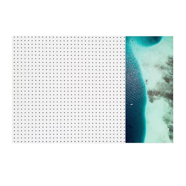 앤비커머스 심해의경계 인테리어 타공판 우white 1개