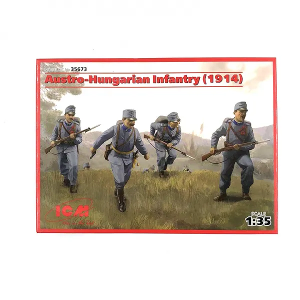 Icm 프라모델 1/35 Austro Hungarian Infantry 1914 1개