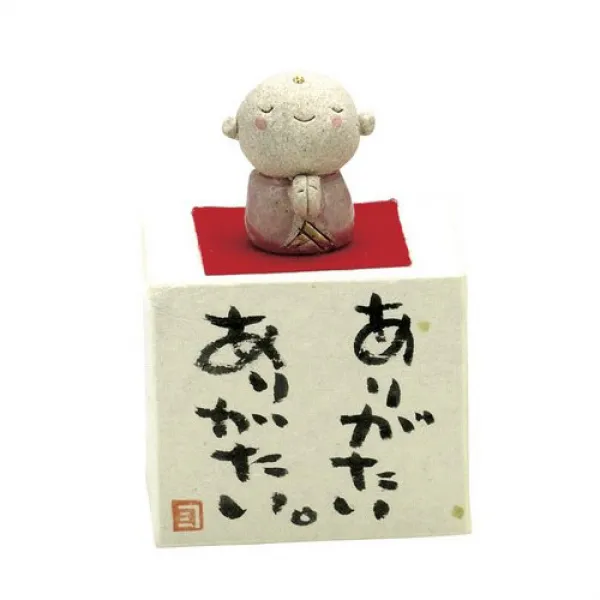 돈세상점 두손 모은 지장보살 장식품, 혼합 색상