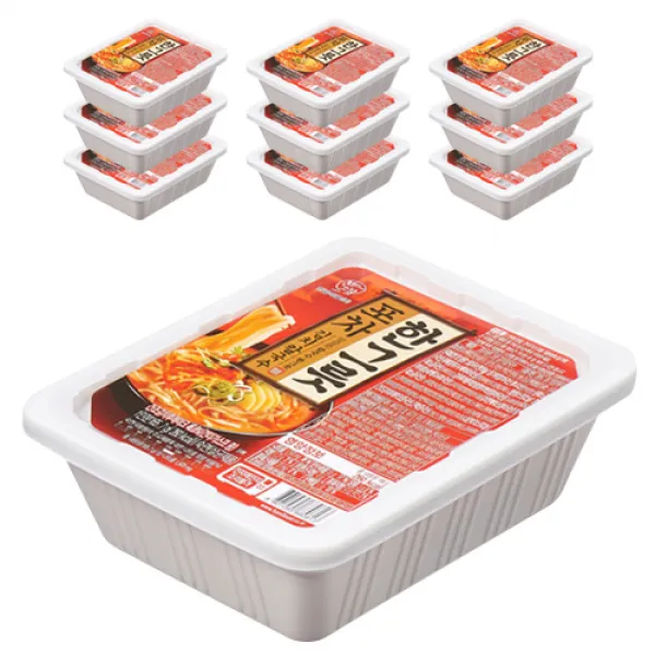 한일본고장 포차한그릇 김치칼국수, 166g, 10개입