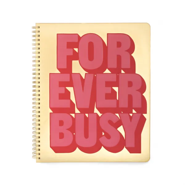 밴도 ROUGH DRAFT LARGE 노트, FOREVER BUSY, 1개