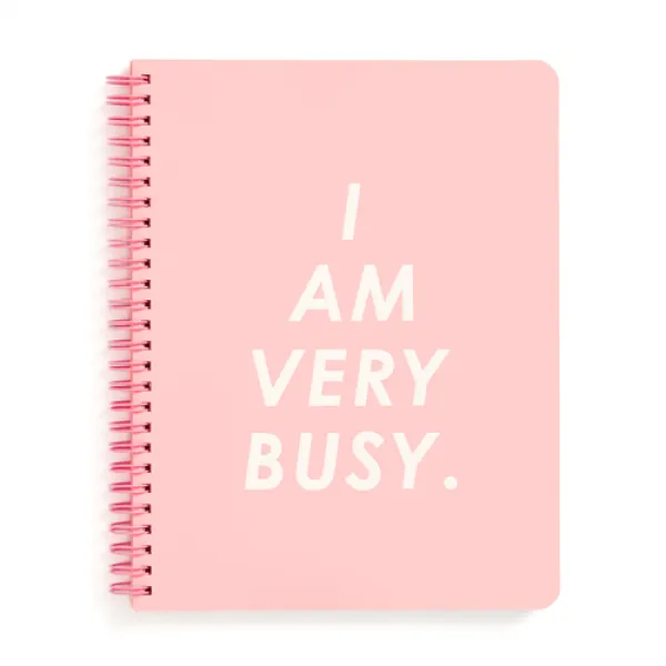 밴도 ROUGH DRAFT MINI 노트, I AM VERY BUSY PINK, 1개