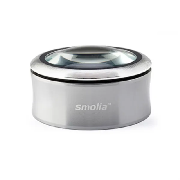 스몰리아 XC 보급형 3배율 LED 돋보기 그레이, 3R-SMOLIA-XCGY, 1개