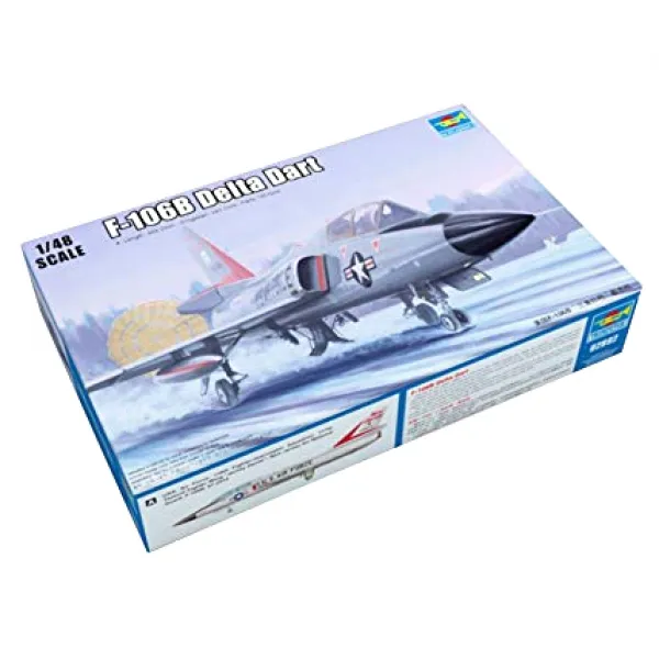 TRUMPETER 1:48 US F 106B Delta Dart 프라모델 제트기, 1개