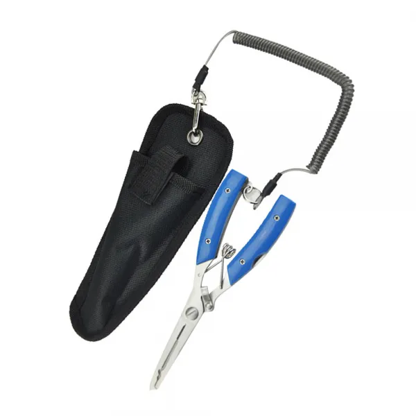 일루미나티 5in1 다기능 낚시 플라이어 블루