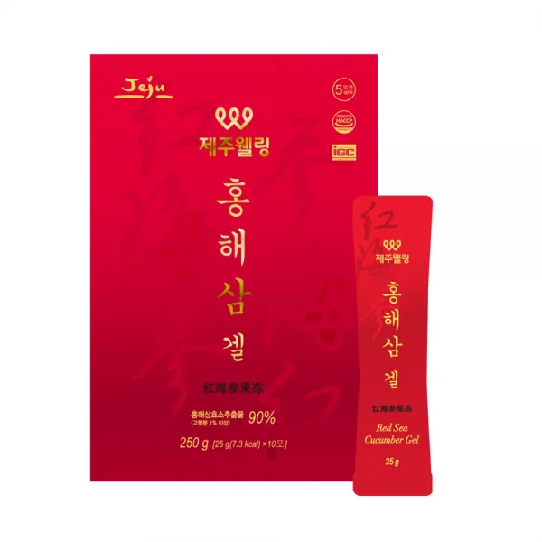 제주웰링 홍해삼 겔, 25g, 10개입