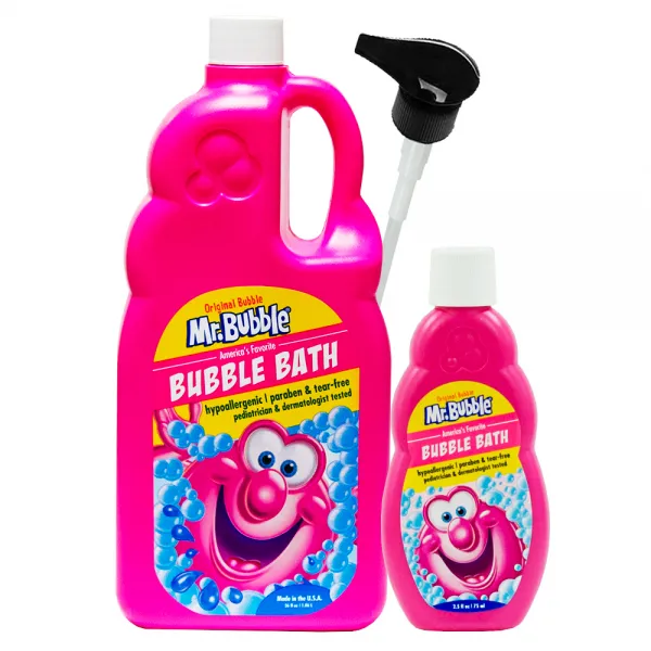 미스터버블 오리지널 버블바스 딸기향 1060ml + 75ml + 펌프, 1세트