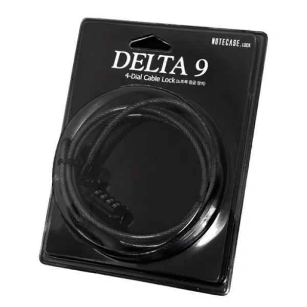 노트케이스 노트북 도난방지 잠금장치 Delta9 Black
