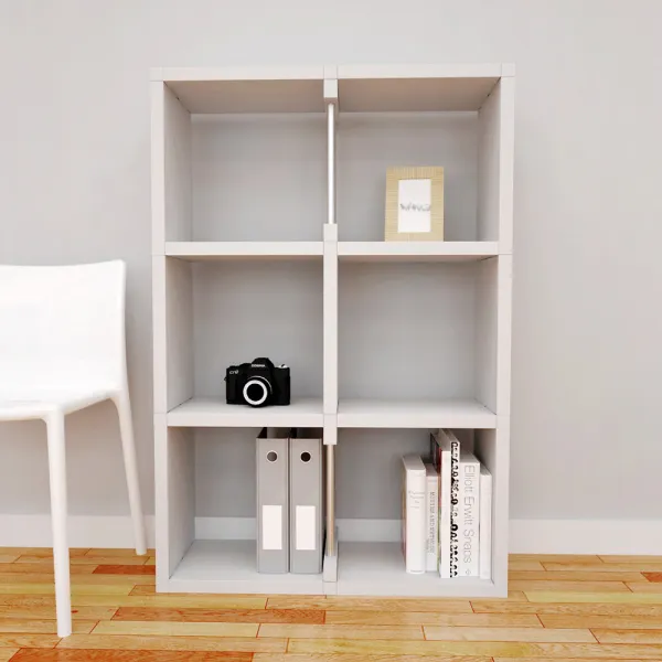 큐빅스 1 장식장책장 S2 3 그레이