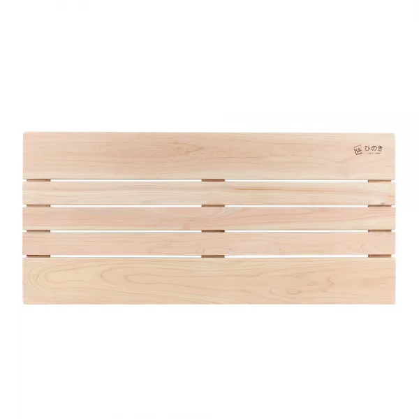 안스하우스 휴 플러스 편백나무 히노끼 원목발판 중형 혼합 색상 1개