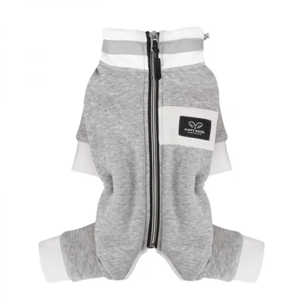 퍼피엔젤 남여공용 Angelertm 로고 밴드 올인원 95 Gray