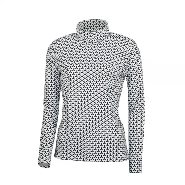 비엠유 여성용 겨울 긴팔 베이직 이너웨어 Aibu5004 화이트