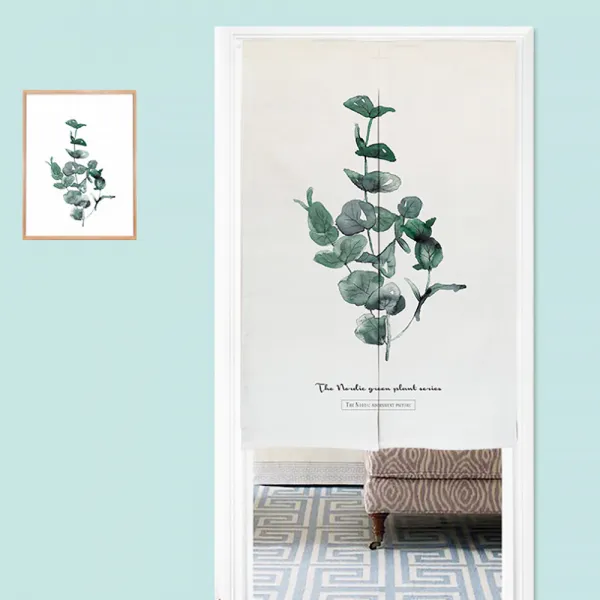 디엠코퍼레이션 알럽홈 프레쉬 플랜츠 거실 주방 가리개커튼 Type1