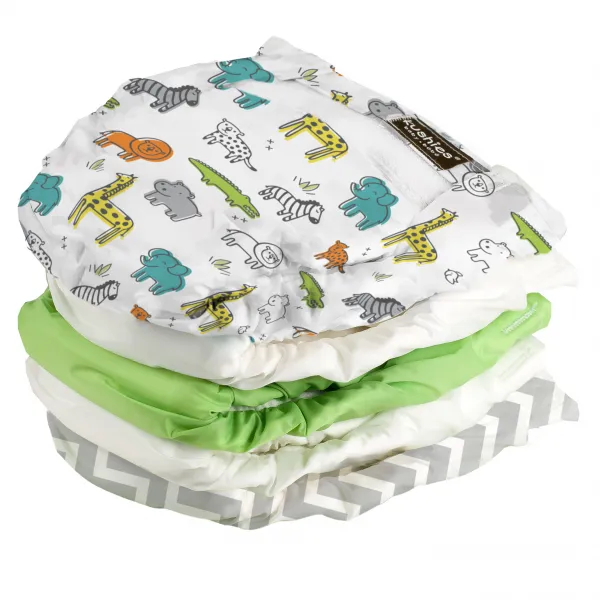 쿠쉬스 올인원 천기저귀 토들러 유니 5개입