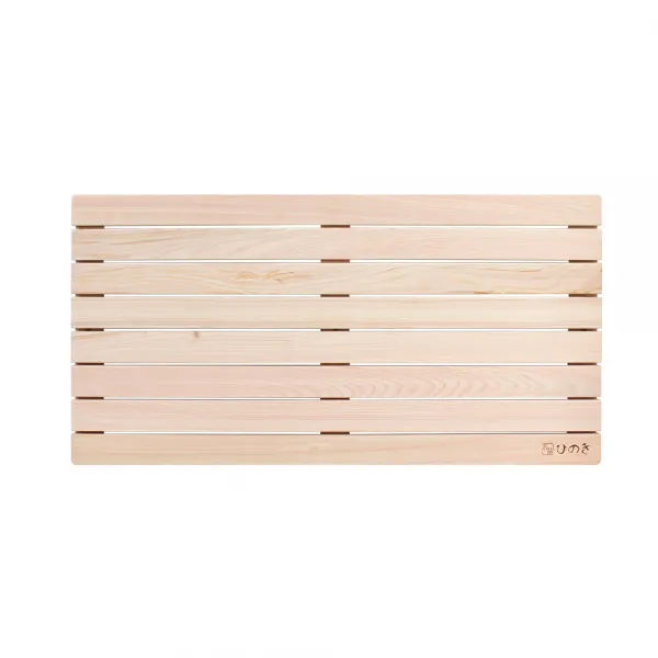 안스하우스 프리미엄 편백나무 히노끼 원목발판 대형 혼합 색상 1개